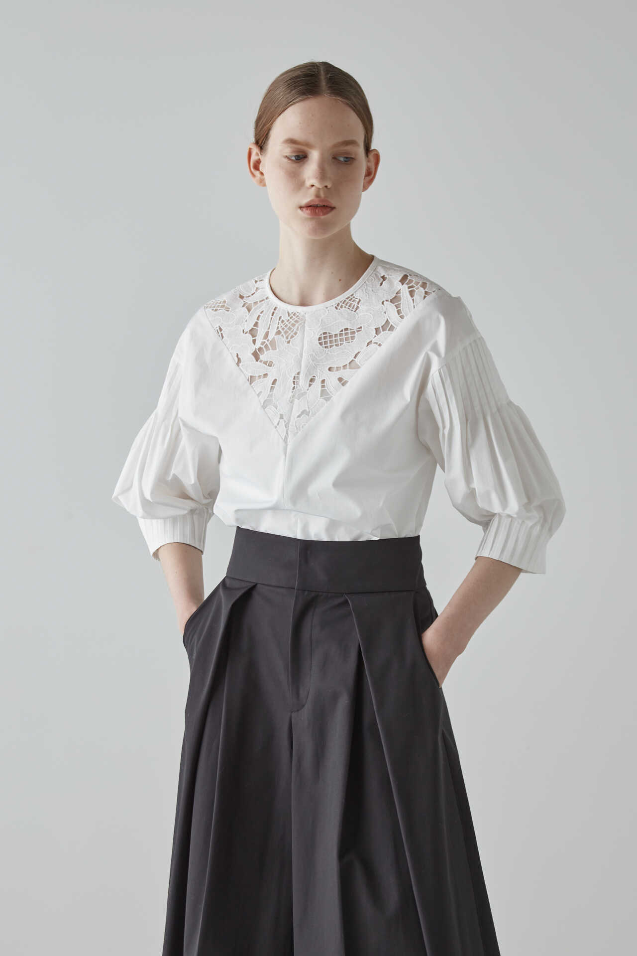 【JILL BY JILLSTUART】レースブラウス