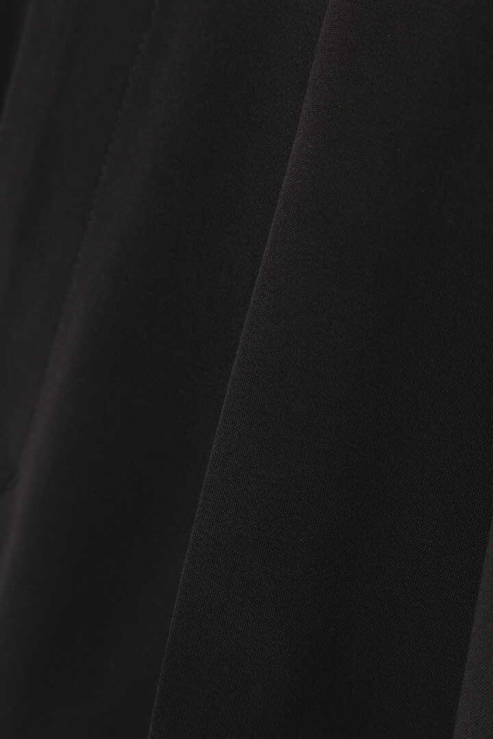 【WEB限定 ブラックカラー・40サイズ展開】ドライタッチジョーゼットパンツ