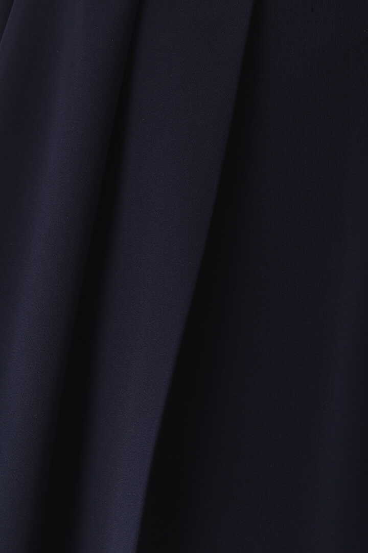 【WEB限定 ブラックカラー・40サイズ展開】ドライタッチジョーゼットパンツ