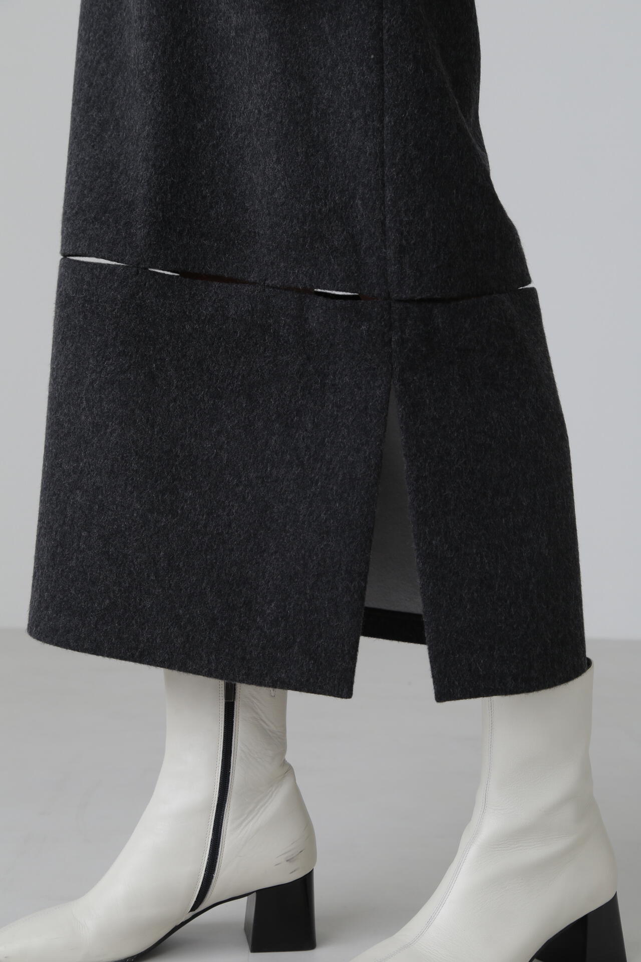 ウールカシミヤスカート