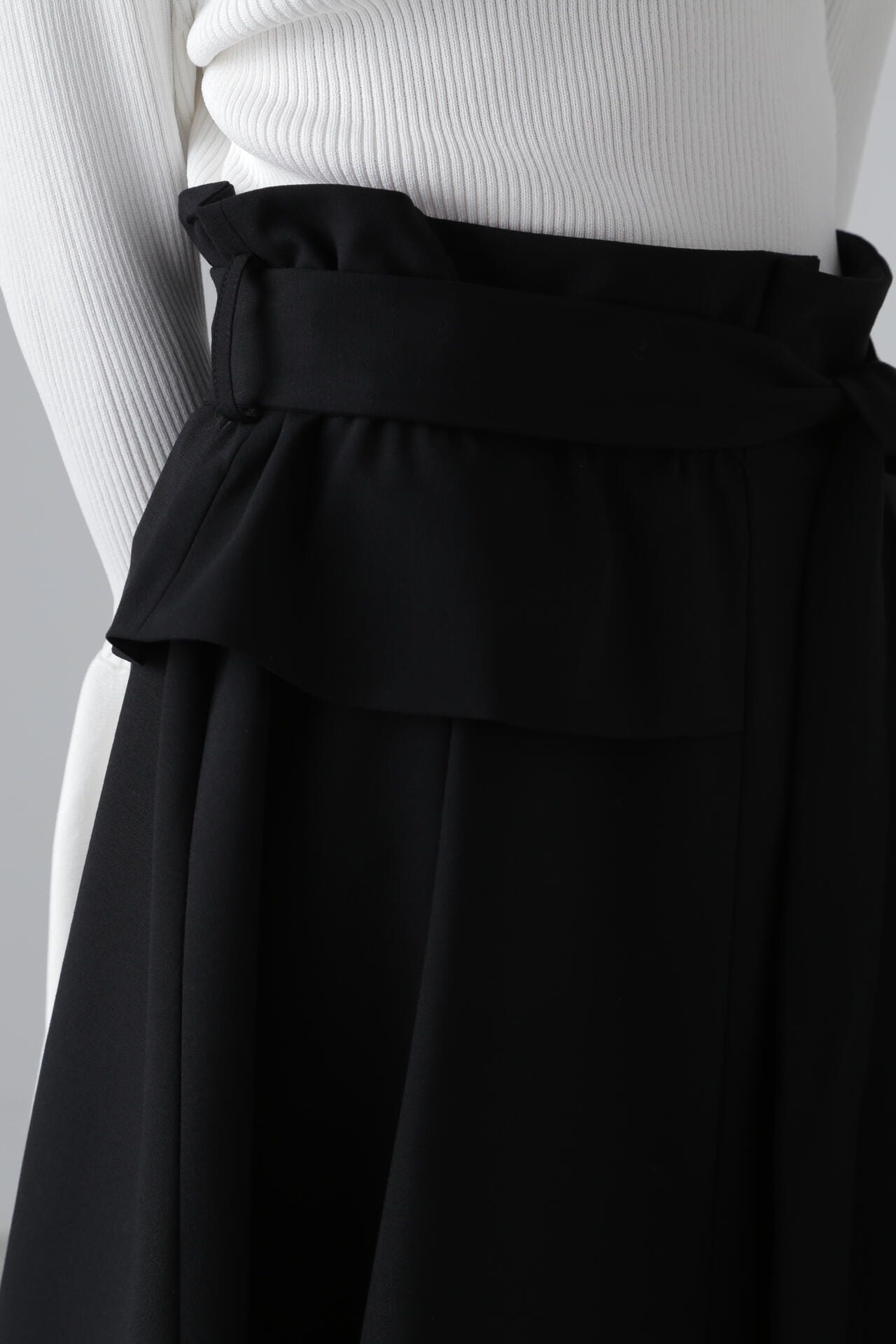 アドーア　ウールギャバラップスカート【新品】アドーア　スカート♡ウールスカート