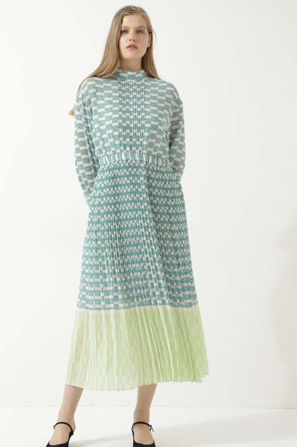 Le Phil ジオメトリックモダンプリントワンピース Le Phil ル フィル 公式 通販mix Tokyo ミックスドットトウキョウ