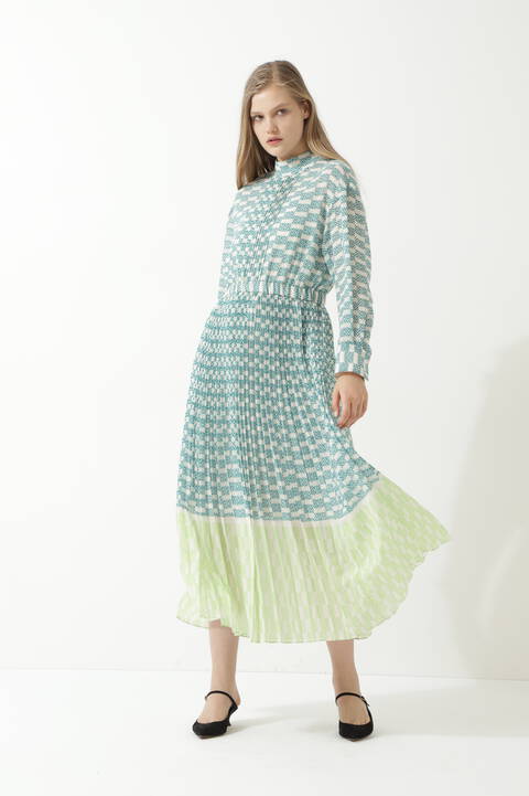 Le Phil ジオメトリックモダンプリントワンピース Le Phil ル フィル Adore アドーア 公式オンラインショップ