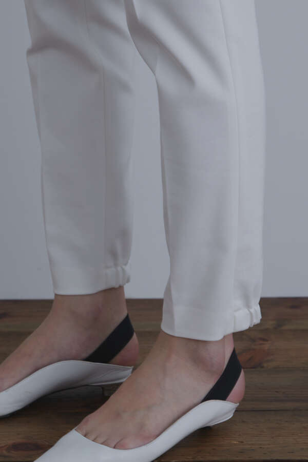 【EC限定/2サイズ】《LE PHIL》ダブルクロスストレッチテーパードパンツ
