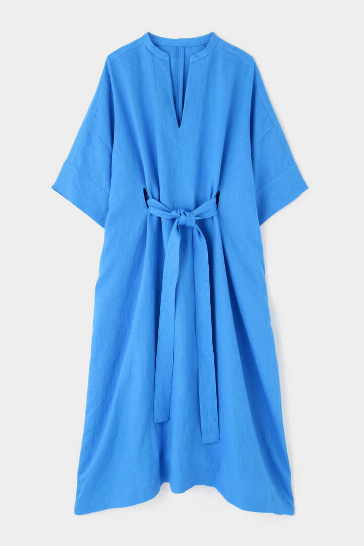 【新品】リネンギャザーカフタンワンピース ロングワンピース 公式・限定