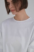 《LE PHIL》シルキーポンチラインTシャツ