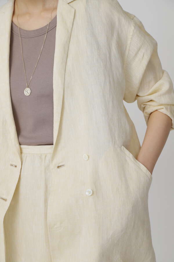 雑誌 Gisele 6月号掲載 ハードマンリネンジャケット m0 Human Woman ヒューマンウーマン 公式 通販 Mix Tokyo