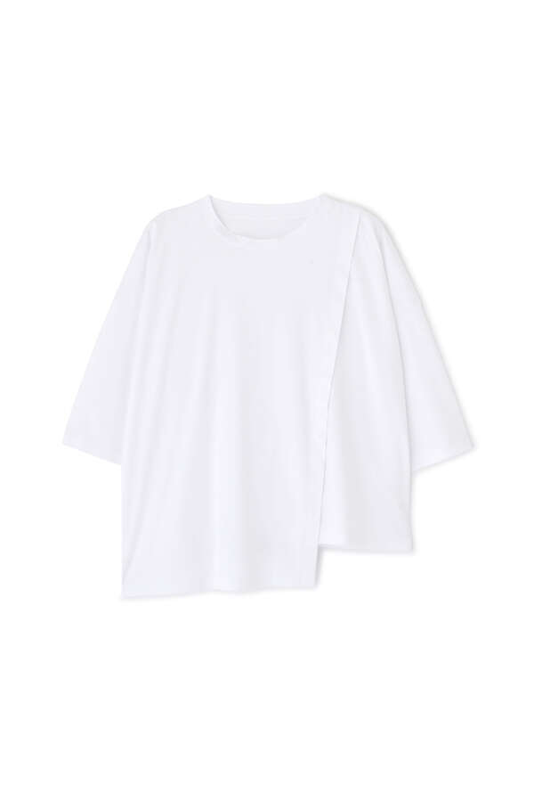 先行予約 4月中旬 下旬 入荷予定 コットンスムースアシンメトリーｔシャツ Human Woman ヒューマンウーマン 公式 通販mix Tokyo ミックスドットトウキョウ