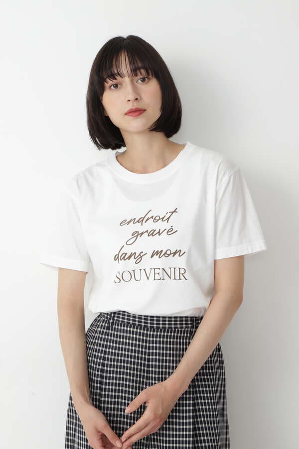 ロゴプリントＴシャツ