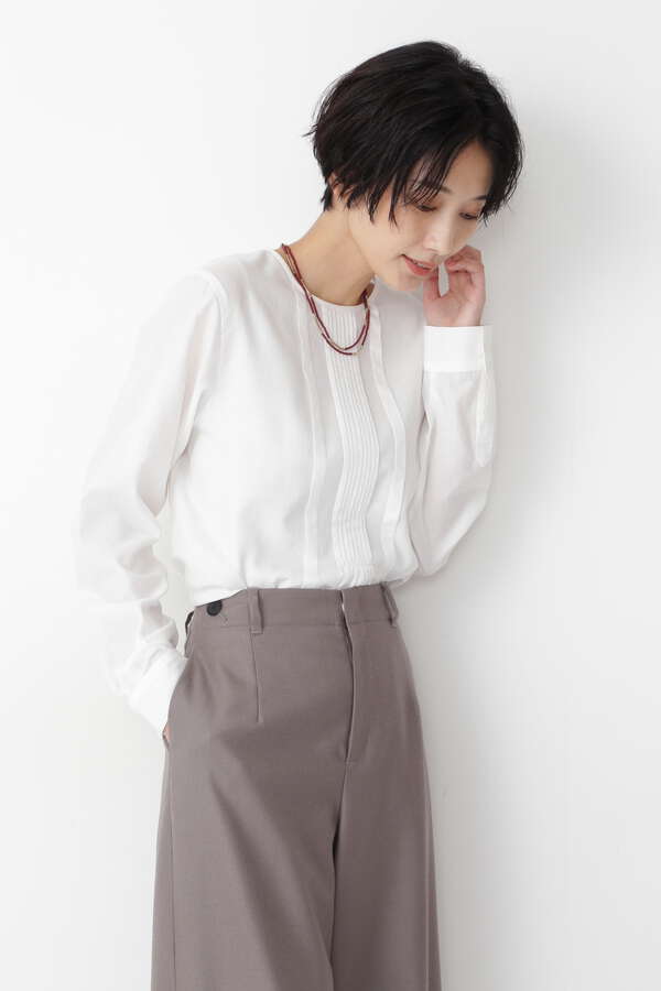 フロントタックブラウス m030 Human Woman ヒューマンウーマン 公式 通販 Mix Tokyo