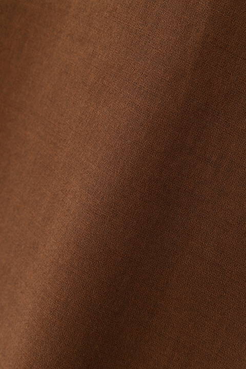 綿ウールアムンゼンベルスリーブブラウス