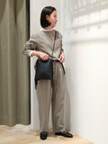 セミ梳毛ツイルパンツ