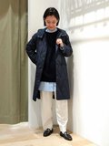 セミワイドテーパードツイルパンツ