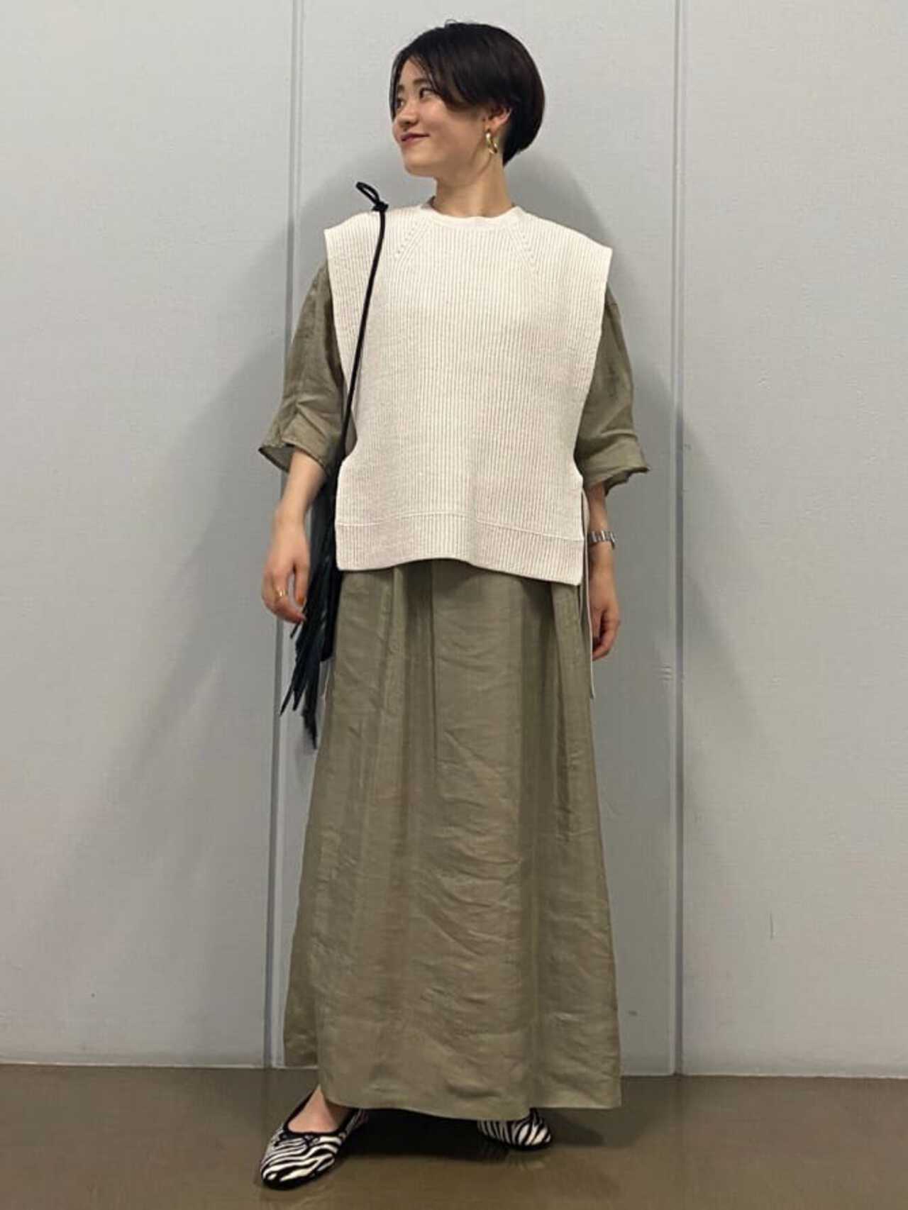 ゼブラ柄フラットシューズ