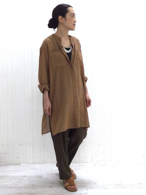 Human Woman シアーロングシャツ ヒューマンウーマン