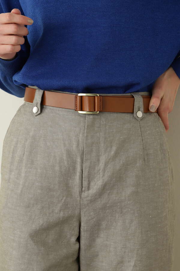 SLIDE LEATHER BELT