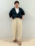 【WEB限定サイズ】クールマックス綿麻オックスパンツ