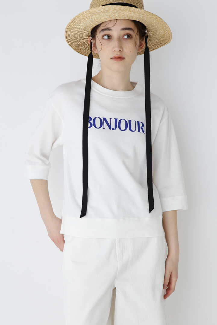 【WEB限定カラー】ＢＯＮＪＯＵＲロゴＴシャツ