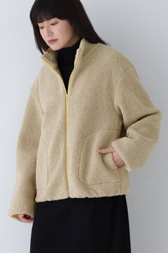 リサイクルＰＥ混ボアブルゾン