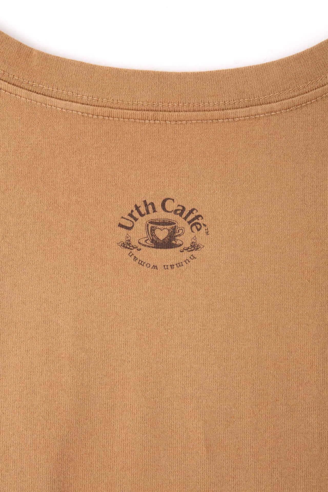 【Urth Caffe コラボ】コーヒー染めロゴＴシャツ