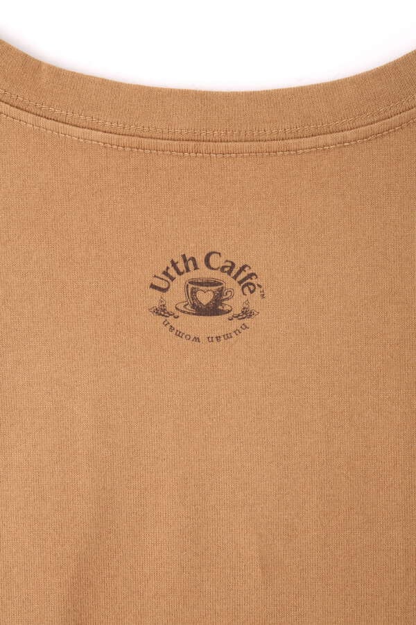 【Urth Caffe コラボ】コーヒー染めロゴＴシャツ