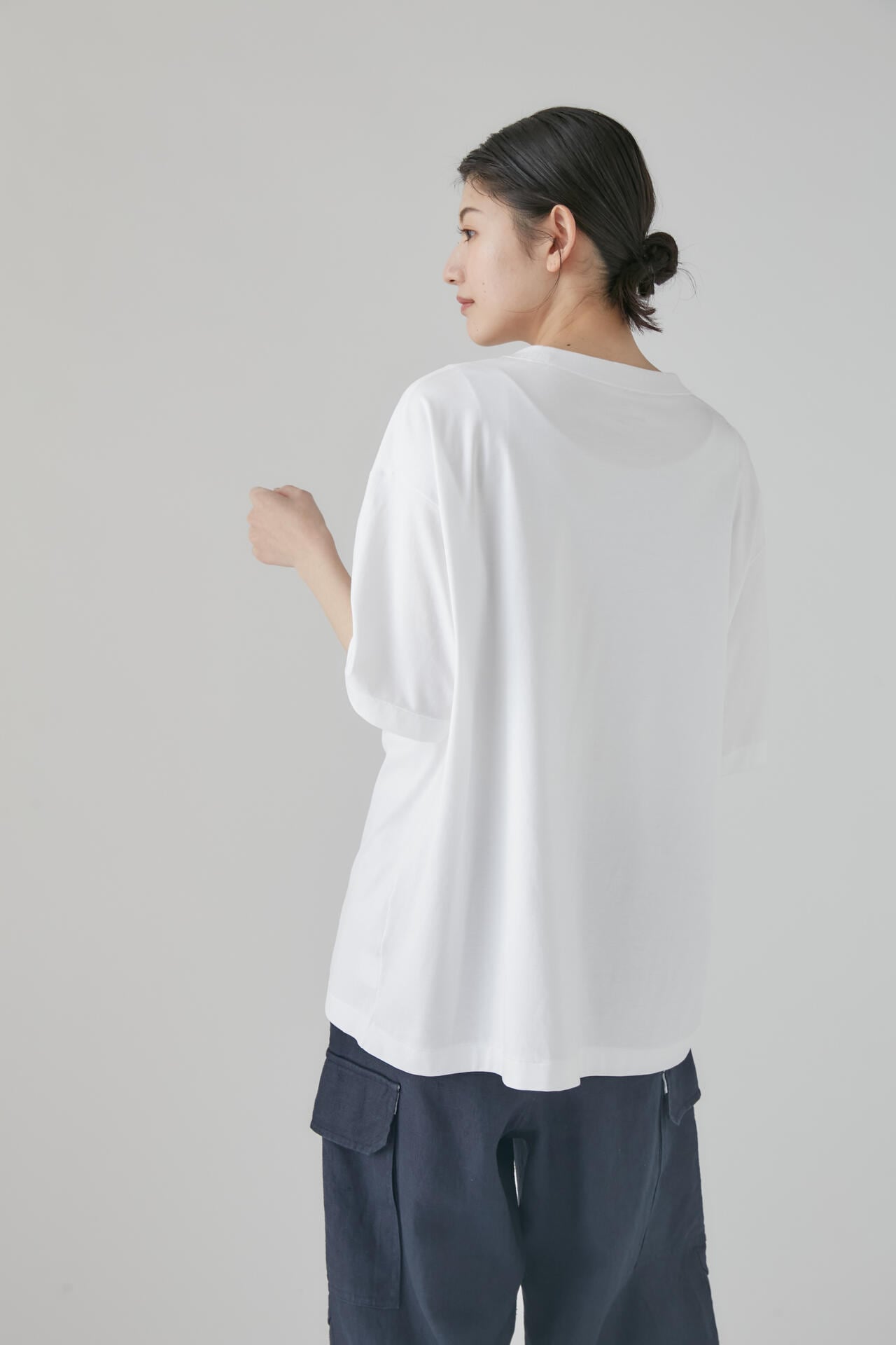 [M] GG POKER Tシャツ 白 レインボーロゴ