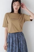 メッセージロゴプリントＴシャツ