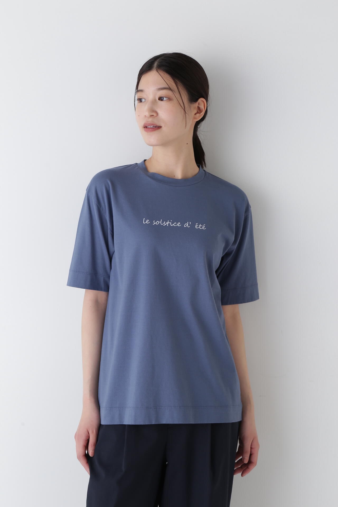 メッセージロゴプリントＴシャツ