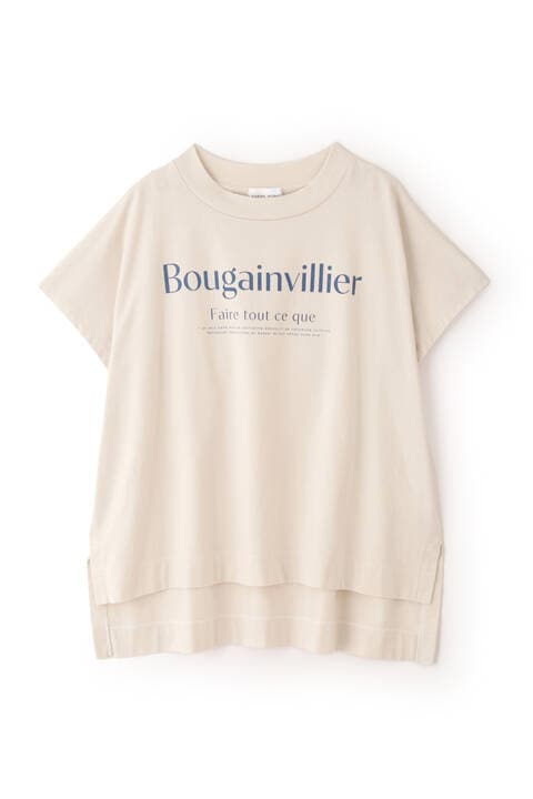 ロゴプリントプレーティングBIGTシャツ