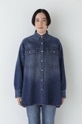 【先行予約 2月上旬-下旬 入荷予定】【Healthy Denimコラボ】オーバーシャツ