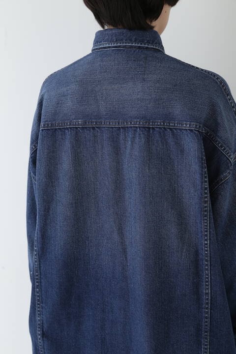 【先行予約 2月上旬-下旬 入荷予定】【Healthy Denimコラボ】オーバーシャツ