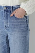 【先行予約 2月上旬-下旬 入荷予定】【Healthy Denimコラボ】ワイドデニム