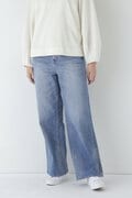 【先行予約 2月上旬-下旬 入荷予定】【Healthy Denimコラボ】ワイドデニム