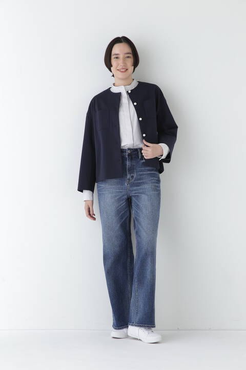 【先行予約 2月上旬-下旬 入荷予定】【Healthy Denimコラボ】ワイドデニム