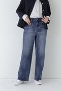 【先行予約 2月上旬-下旬 入荷予定】【Healthy Denimコラボ】ワイドデニム