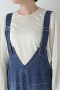 【先行予約 2月上旬-下旬 入荷予定】【Healthy Denimコラボ】オーバーオール