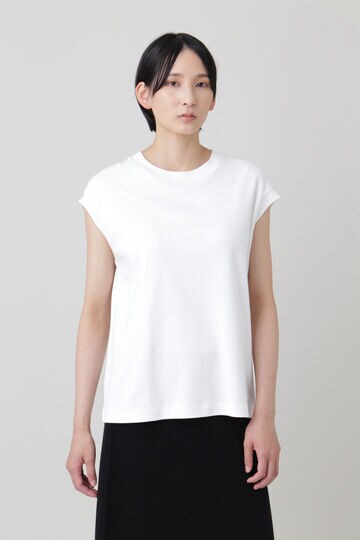WOMEN'S SUVIN GIZA COTTON FRENCH-SLEEVE_030