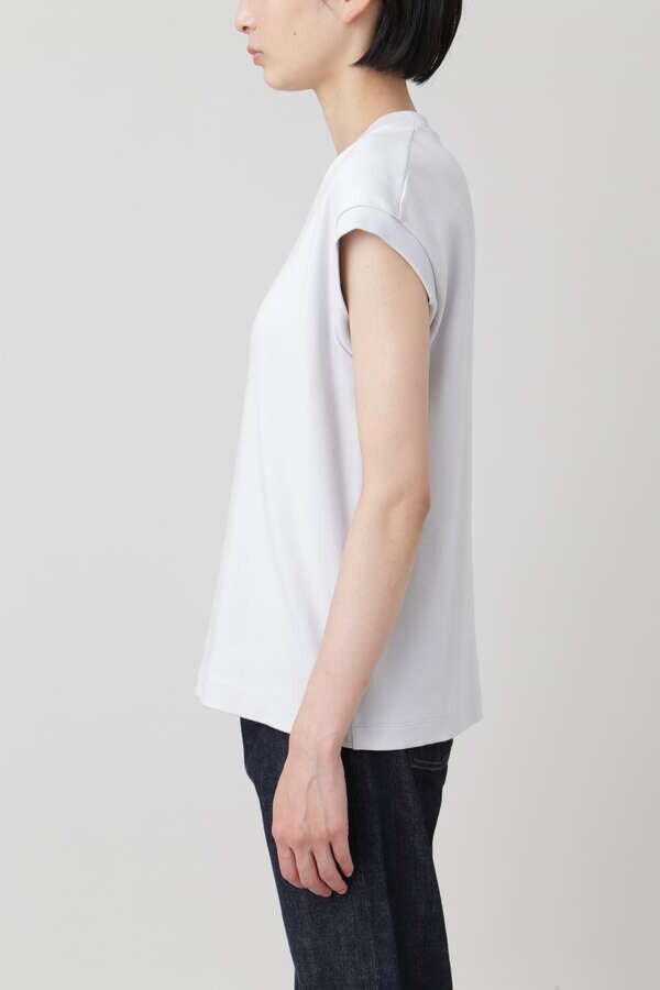 WOMEN’S SUVIN GIZA COTTON FRENCH-SLEEVE