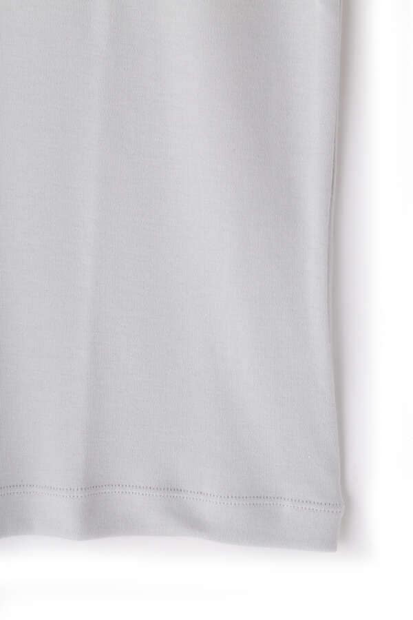 WOMEN'S SUVIN GIZA COTTON FRENCH-SLEEVE