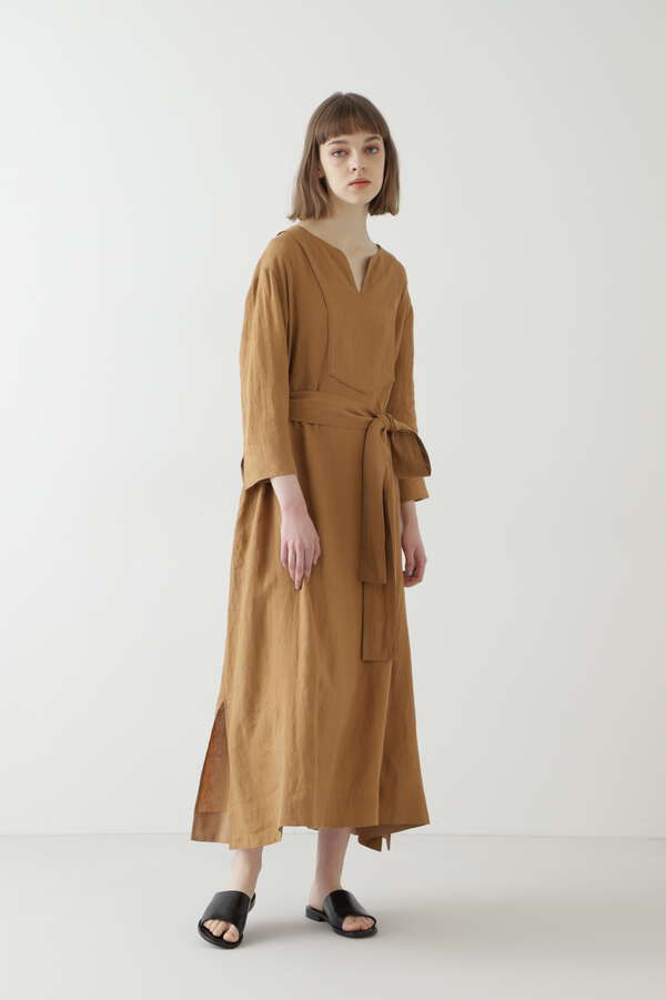 フレンチリネン カフタンワンピース Bosch ボッシュ 公式 通販mix Tokyo ミックスドットトウキョウ