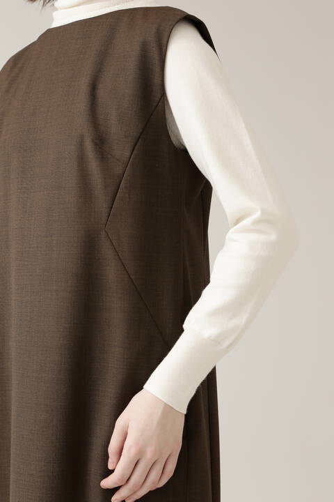 ウールストレッチセットアップワンピース Tokyostyle