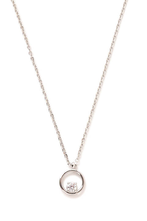 ベーシック シルバーキュービックジルコニアペンダント2 Tokyostyle