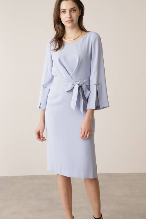 メタルピン付きクロスタックワンピース Tokyostyle