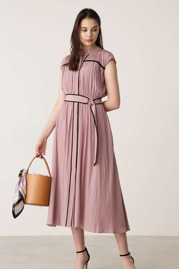 スタンドカラーパイピングワンピース Pinky Dianne ピンキーアンドダイアン 公式 通販mix Tokyo ミックスドットトウキョウ