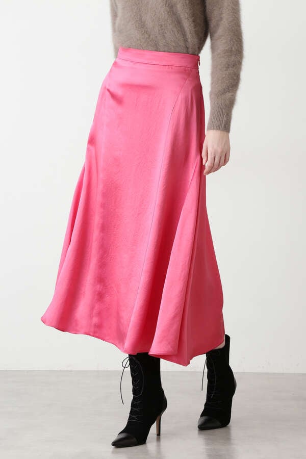 バックレースアップサテンスカート（0312220140） | PINKY&DIANNE ...