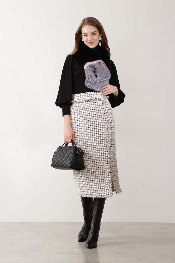 先行予約 10月下旬 11月上旬入荷予定 タックスリーブニット Pinky Dianne ピンキーアンドダイアン 公式 通販 Mix Tokyo