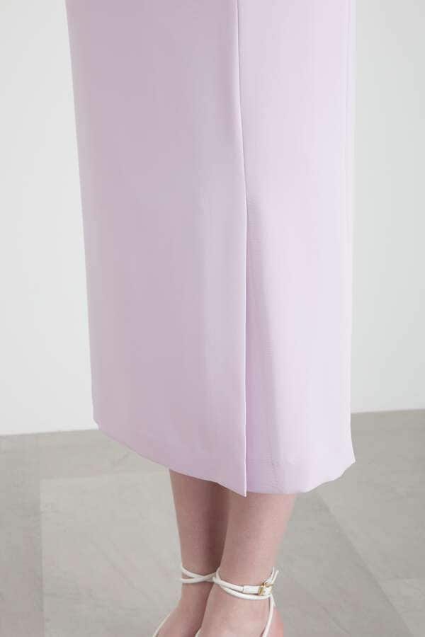 [WEB＆店舗限定カラー]サッシュベルトタイトスカート