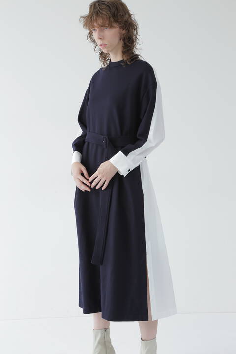 ラグシュスムースコンビワンピース Tokyostyle