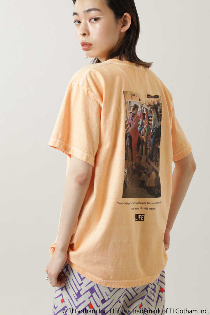 LIFE フォトプリントTシャツ