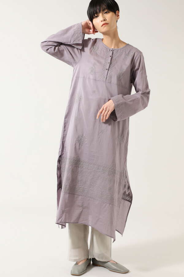 Rose Bud アイライン刺繍ワンピース ブラック ホワイト パープル 公式通販 レディースファッションのrose Bud Online Store